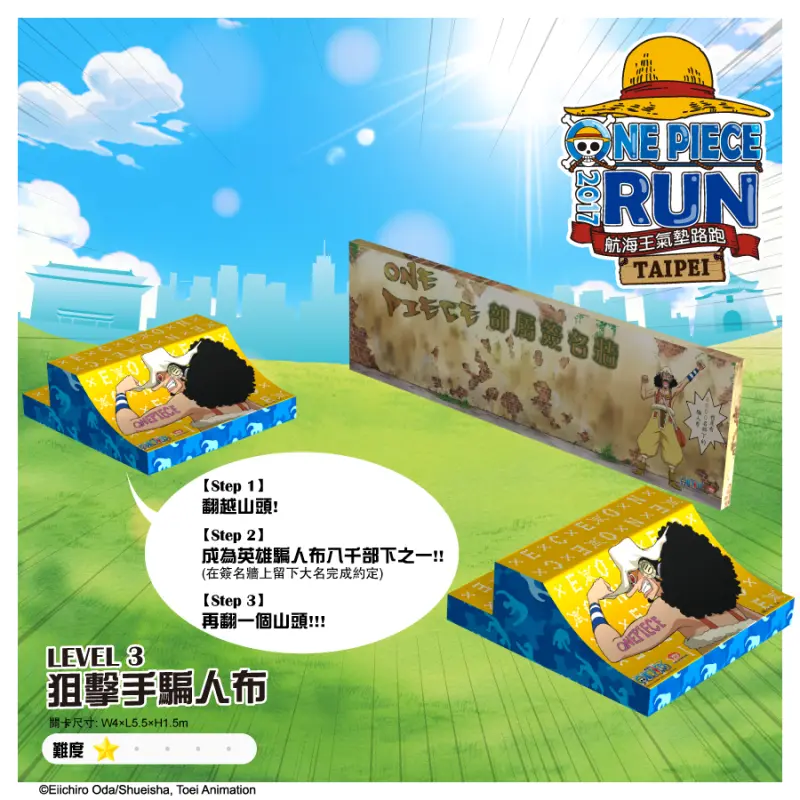 2017 One Piece Run航海王氣墊路跑