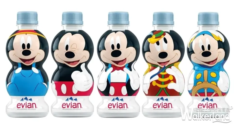 evian米奇90週年限定造型礦泉水 / WalkerLand窩客島提供