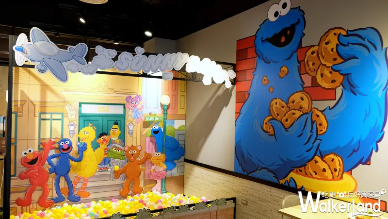 芝麻街期間限定餐廳X頑食 誠品信義店 / WalkerLand窩客島提供