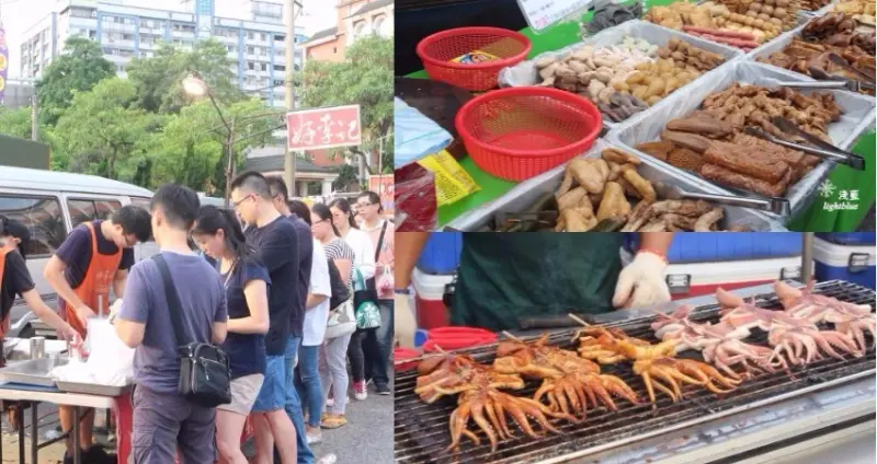 桃園南崁美食：南崁五福夜市～食尚玩家報導，在地人的隱藏版夜市