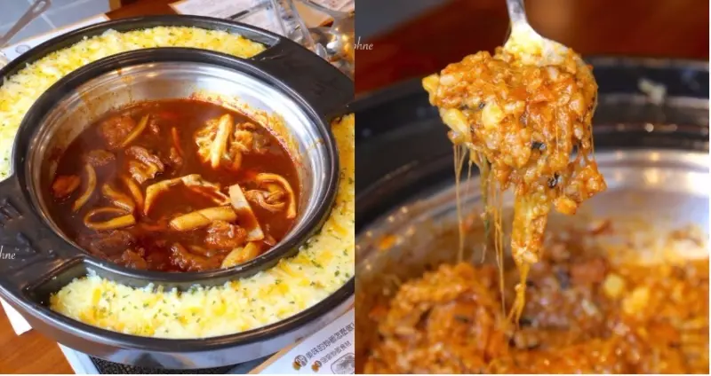 新竹美食 兩餐 두끼 韓國年糕火鍋吃到飽 新竹5號店 享受年糕火鍋 泡麵 炒飯 DIY 樂趣