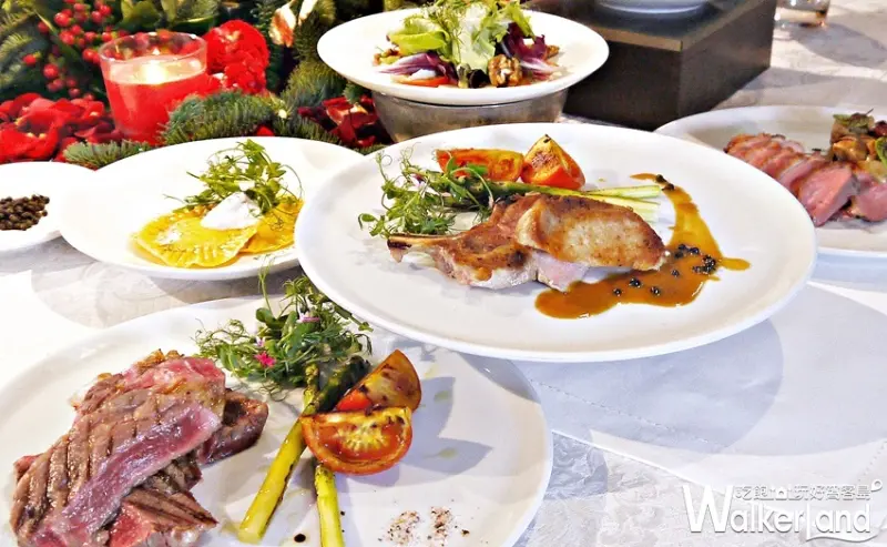 早午餐控準備開動！采采食茶CHA CHA THÉ推出全新「聖誕跨年套餐」，再加碼四人同行送聖誕小樹磅蛋糕。