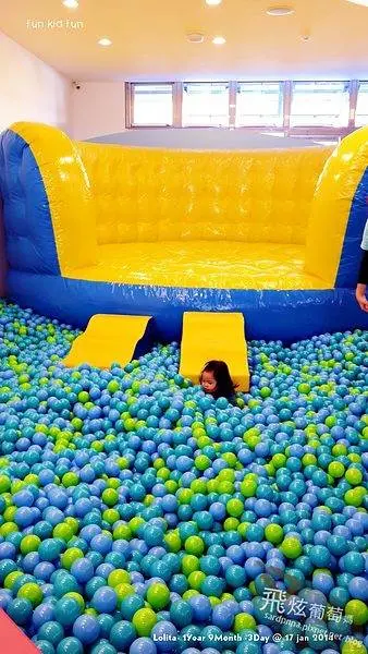 ♥1Y 9M 3D ♥捷運 劍南站X親子活動||很適合小小孩的FUN KID FUN 樂童樂 室內親子遊樂園