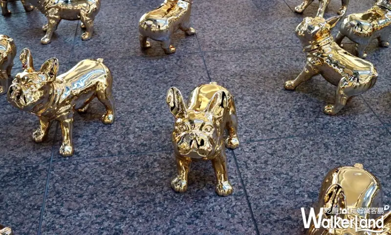 「狗來旺」環保藝術品 / WalkerLand窩客島整理提供