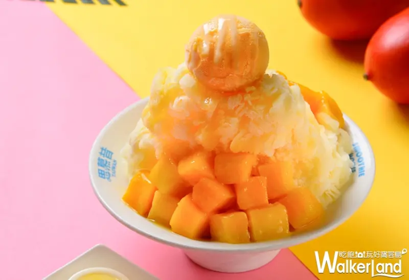 台北101 世界美食圈「思慕昔」芒果冰 / WalkerLand窩客島提供