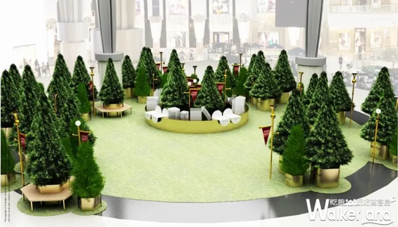 台北101「Dior聖誕樹」 / WalkerLand窩客島提供