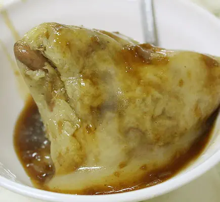 食尚玩家超激推在地人排隊美食小吃❤東門賴家碗粿肉粽