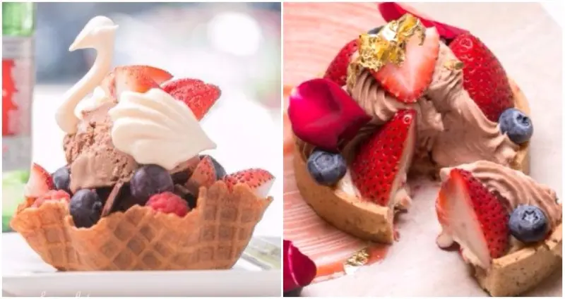 Silence 屏息甜點工坊給你不一樣的中秋西式甜點禮盒，天然水果素材製作天鵝霜淇淋、草莓塔、馬卡龍、果霜餅 - 老莫 Say台南