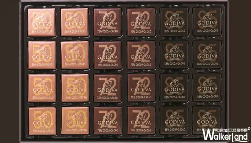 父親節就來點不一樣的吧！GODIVA「黑巧克力片裝禮盒」，讓爸爸吃苦也吃補！