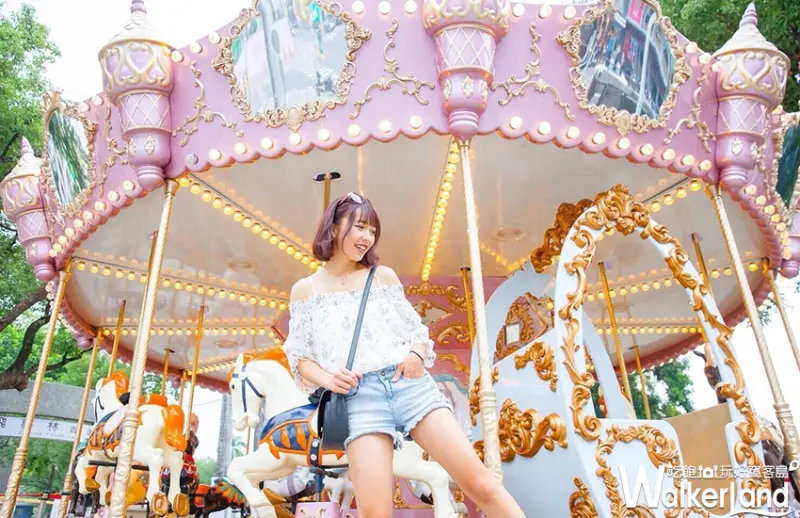 堪稱最浪漫粉紅聖誕！屏東「粉紅聖誕節」必拍打卡點大公開，夢幻「粉紅旋轉木馬」絕對是網美必拍。