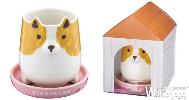 統一星巴克 狗年柯基馬克杯  / WalkerLand窩客島提供