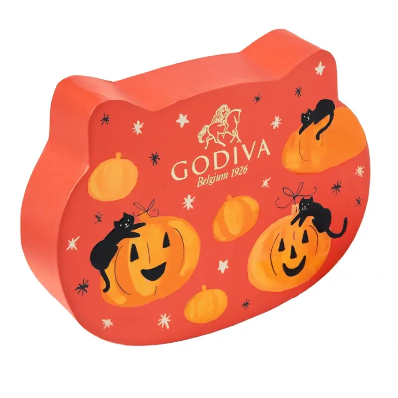 賣萌無上限！GODIVA萬聖節限量「貓咪巧克力禮盒」，可愛到你捨不得搗蛋。