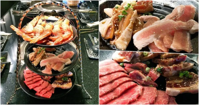 御燒原味無煙燒烤 桃園美食/吃到飽/天使紅蝦/安格斯黑牛/火烤兩吃/中正藝文特區