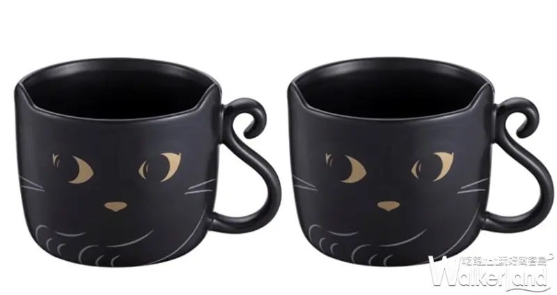 星巴克萬聖節限定「黑貓馬克杯」 / WalkerLand窩客島提供