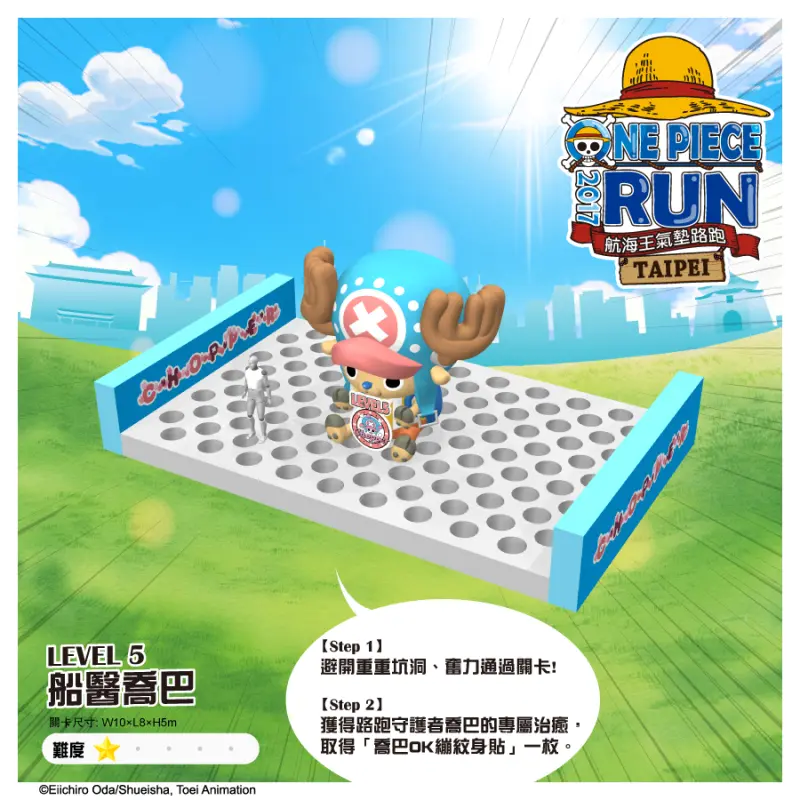 2017 One Piece Run航海王氣墊路跑