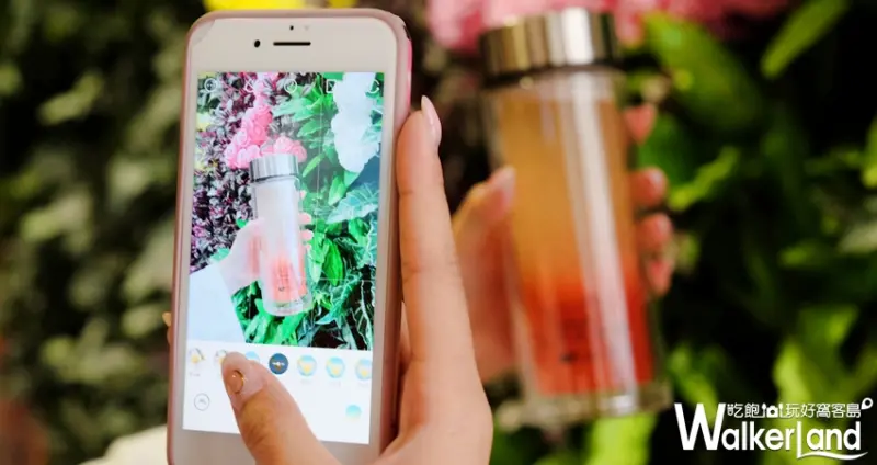 目木原覺 IG打卡 散步甜食 漸層飲料