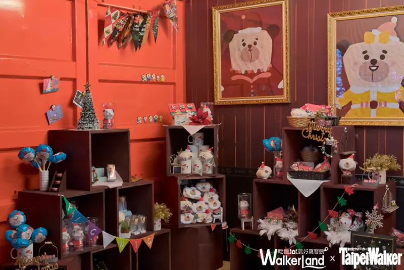 新北市歡樂耶誕城桑塔熊限定商品開賣啦！還有不可錯過的耶誕限定密室逃脫！