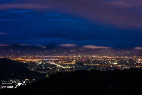 大棟山『夕照＋夜景（大台北，大桃園＆林口）』