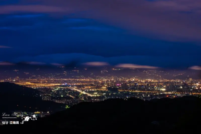 大棟山『夕照＋夜景（大台北，大桃園＆林口）』