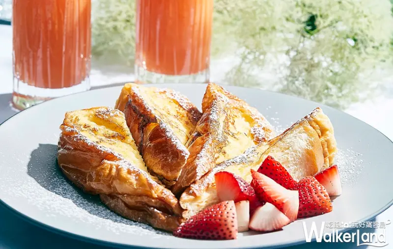紐約早餐女王x台北萬豪酒店聯名早午餐 / WalkerLand窩客島整理提供