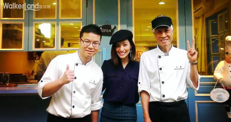 法蕾薄餅屋 老闆Chris跟父親吳永春先生