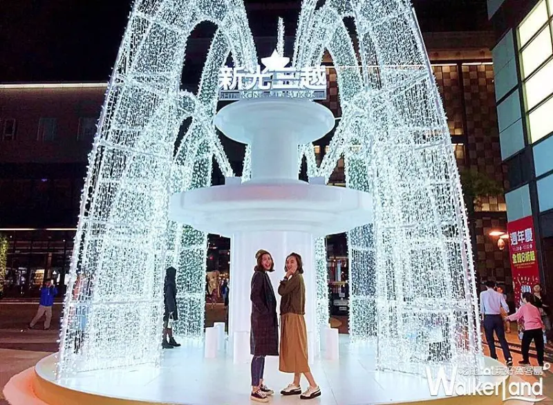 新光三越耶誕打卡「LINE FRIENDS」/ 新光三越提供