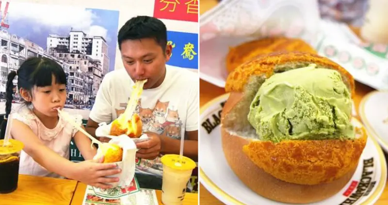 【中原美食】楓茶記(中壢店)~IG打卡必備超長牽絲芝心菠蘿包和出前一丁炒麵菠蘿包