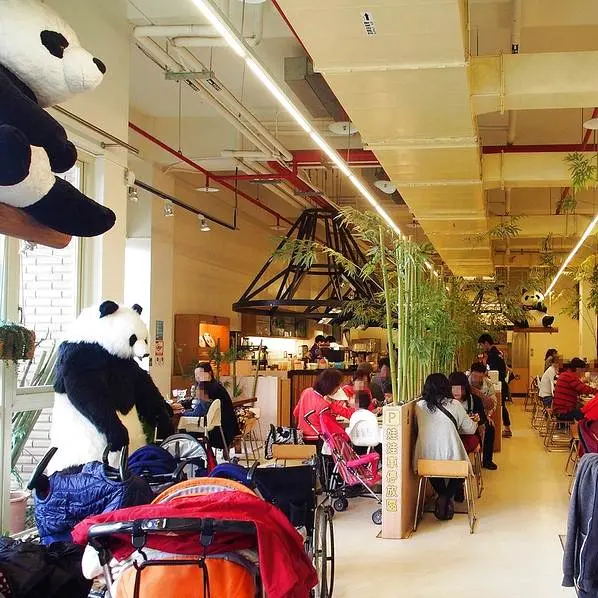 【台北】貓熊世界主題餐廳台北市立動物園　和貓熊一起在竹林裡用餐
