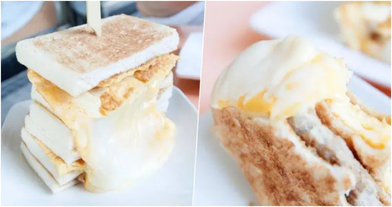 可蜜達炭烤吐司 - 真的hold不住啦!