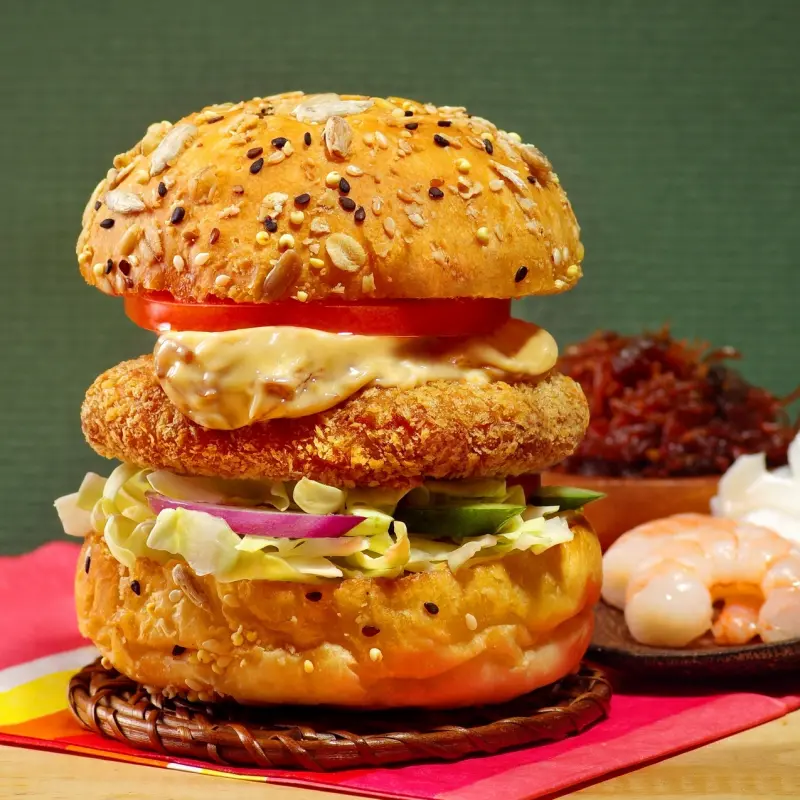 網路票選第一名「X.O.醬爆海鮮堡」！Burger Lab.漢堡專賣店限時開賣！