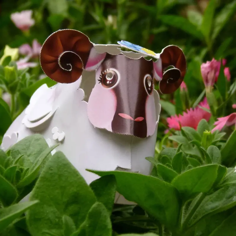 台灣燈會歡慶羊年！ 台中紙箱王Happy羊提燈萌翻天！