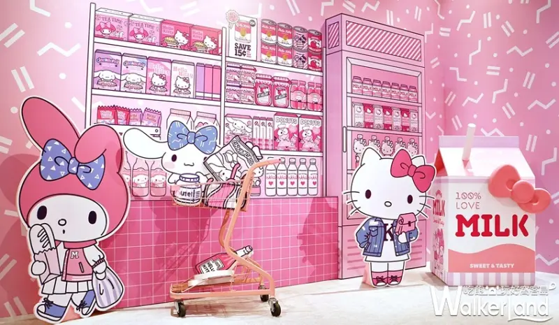 少女心快閃店！三麗鷗打造超粉嫩「Pinkholic 粉紅閨蜜」快閃店，粉色系打卡景強勢佔領少女IG牆。