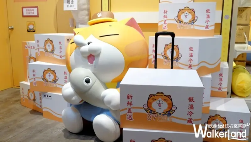 華山免費打卡「白爛貓87超商期間限定店」/ WalkerLand窩客島提供