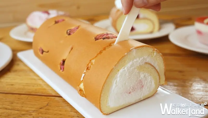 亞尼克 櫻花生乳捲 / WalkerLand窩客島提供