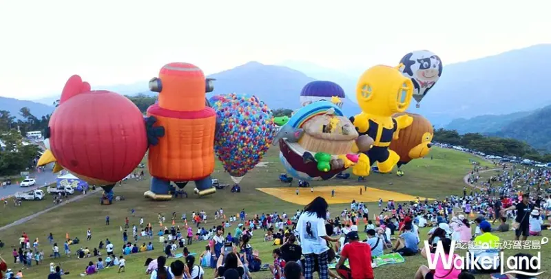 臺灣國際熱氣球嘉年華 / WalkerLand窩客島整理提供