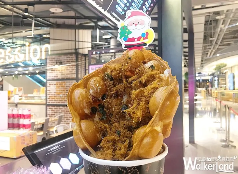 中壢大江美食「Bubble House波波食堂雞蛋仔專賣店」 / WalkerLand窩客島提供