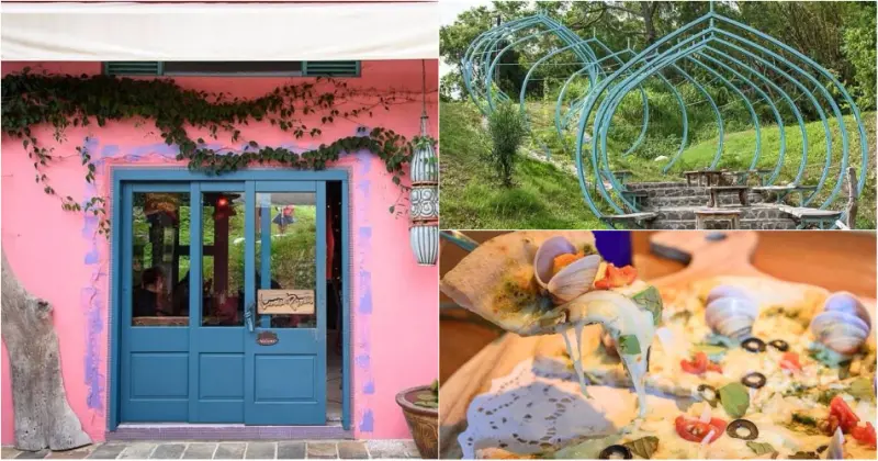 新竹香山美食》Luau。Pizza柴寮披薩 異國料理 夢幻般的渡假小屋 - 滿分的旅遊札記