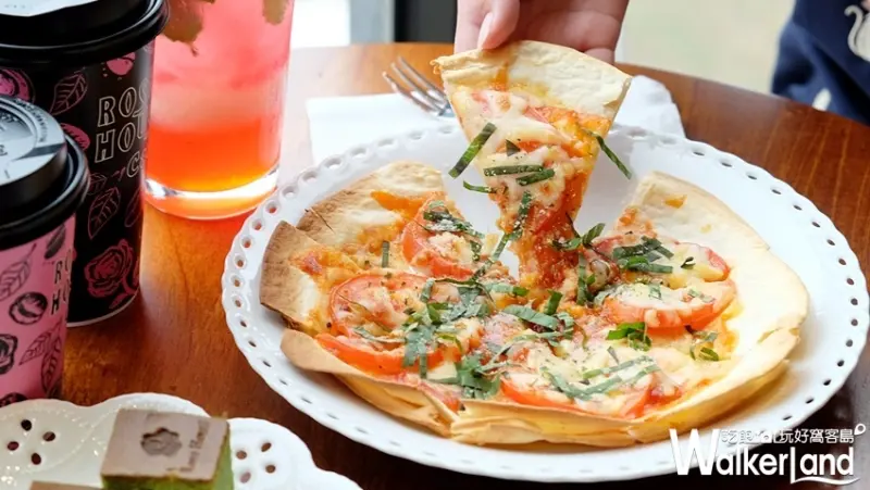 台中港三井OUTLET美食「ROSE HOUSE Café」 / WalkerLand窩客島提供