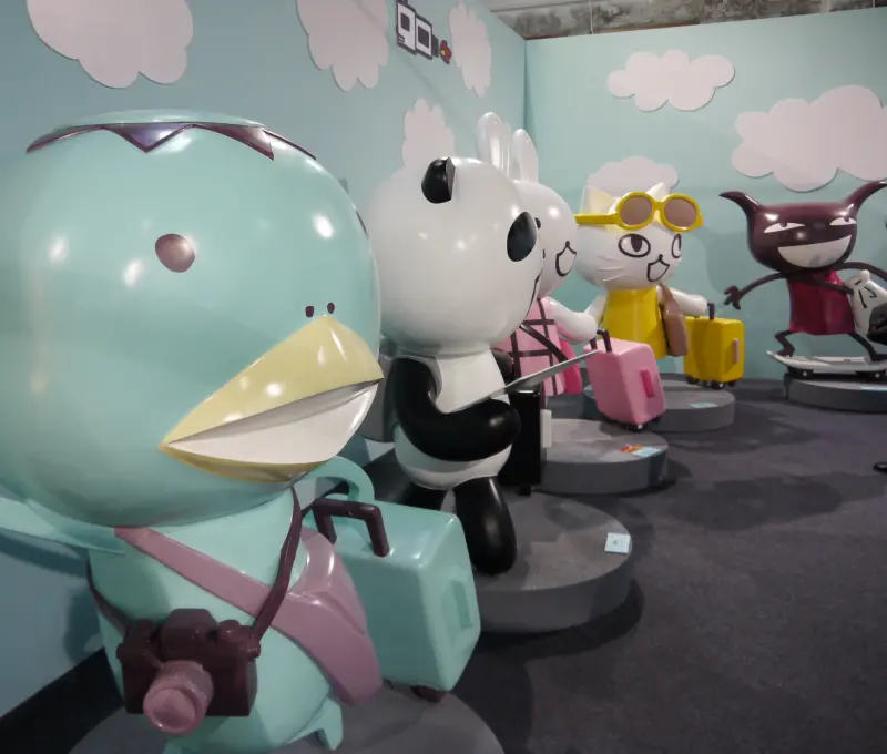 一起環遊世界！阿朗基愛旅行特展開幕，快來台北華山找河童君吧！