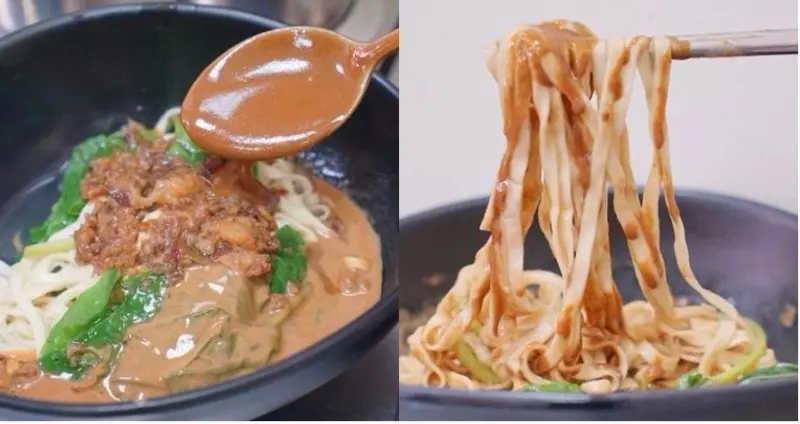 立偉麻醬館麵食(太原店) - 招牌一麵三吃自己淋麻醬