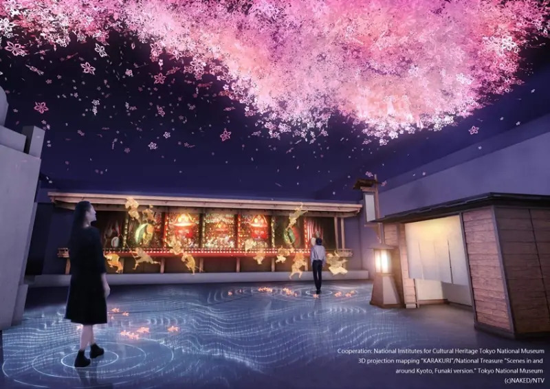 網美必拍「光影東京！360°夢幻視覺系特展」/ WalkerLand窩客島提供