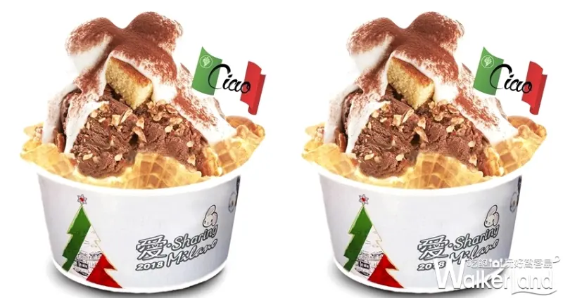 COLD STONE「白雪奇緣」經典冰淇淋 / WalkerLand窩客島提供