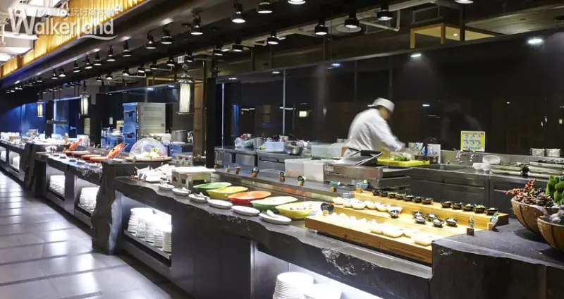 果然匯 素食 吧檯通道寬廣