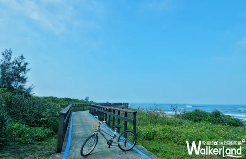 「雙灣自行車道」沿途的海景十分亮眼