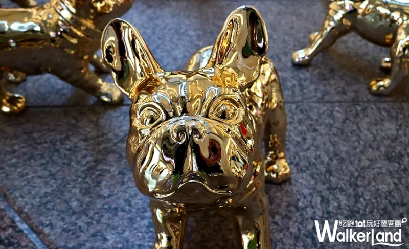 「狗來旺」環保藝術品 / WalkerLand窩客島整理提供