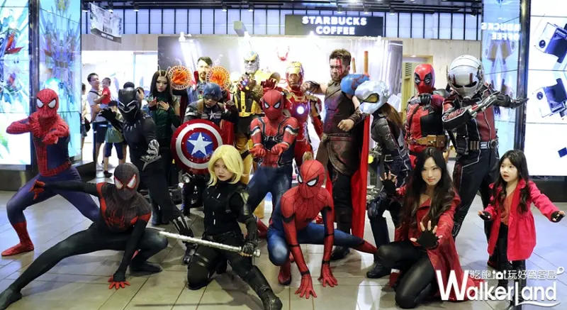漫威影業10周年限定店 / WalkerLand窩客島整理提供