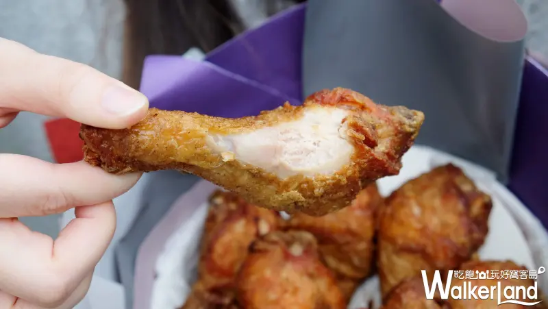 頂呱呱「炸雞花」/ WalkerLand窩客島提供