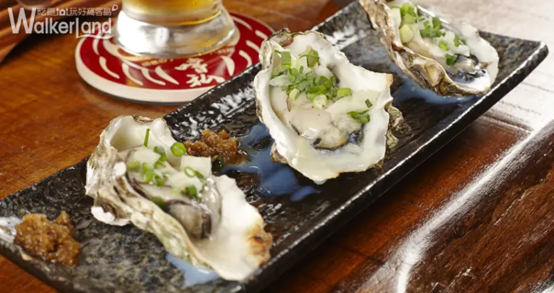 嚐私 烤生蠔簡單料理後可選金桔或蒜香奶油搭配