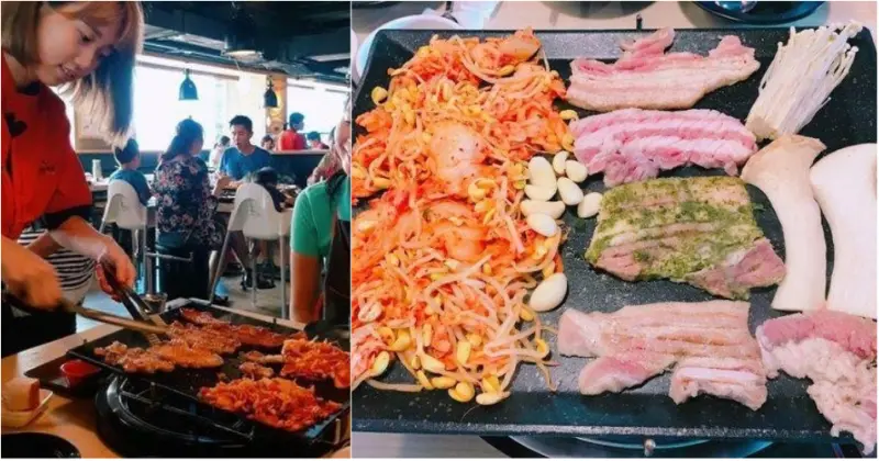 桃園特色美食【韓國八色烤肉】免出國，在桃園就可以吃到韓國正宗道地八色烤肉/專人為你服務每人均消約250元高級饗宴/生菜小菜無限供應還贈送甜點/中秋烤肉最佳聚會場所