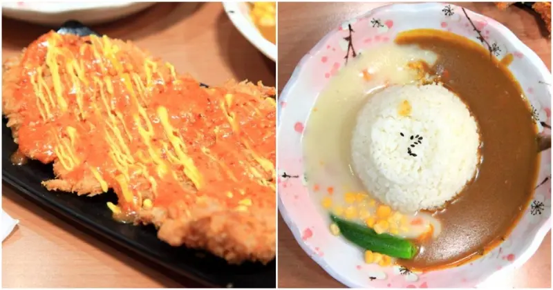 [桃園中壢]中原百元美食！咖哩加醬加飯不用錢超佛心，內用熱湯跟飲料暢飲喔～雙醬咖哩 - 大手牽小手。玩樂趣